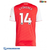 Fotballdrakt Herre Arsenal Viktor Gyokeres #14 Hjemmedrakt 2025-26 Kortermet